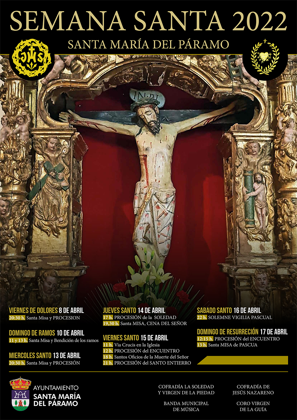 Semana Santa en Santa María del Páramo 2022 Santa María del Páramo